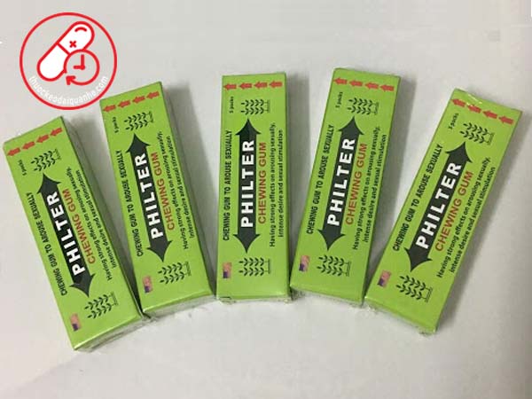 Kẹo mềm kích dục nữ - Chewing gum Philter Mỹ