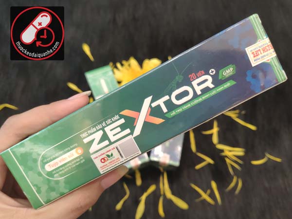 Viên sủi Zextor chính hãng - Tăng cường sinh lý nam