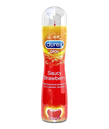 Gel bôi trơn hương dâu Durex Play Saucy Strawberry 100ml