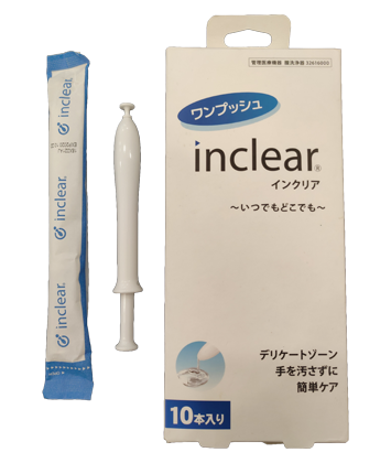 Dung dịch vệ sinh phụ nữ InClear (Nhật) - Hộp 10 cây